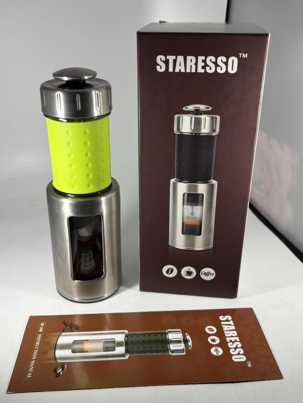STARESSO SP-100 Classic Portable Espresso Maker Travel Coffee Maker